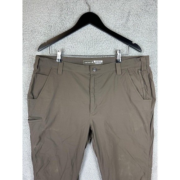 Carhartt Pants Mens 38x34 Relaxed Fit Nylon Spandex Workwear Utility Outdoor